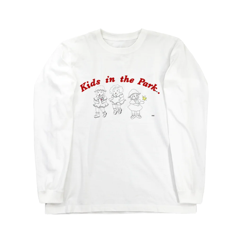 omi-naのKids in the  Park. ロングスリーブTシャツ