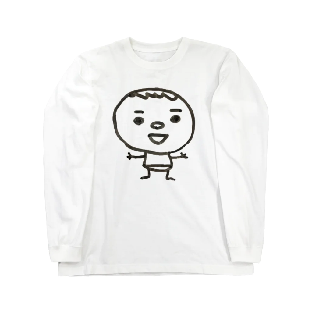 かきまんSHOPの僕の名前はかきまん Long Sleeve T-Shirt