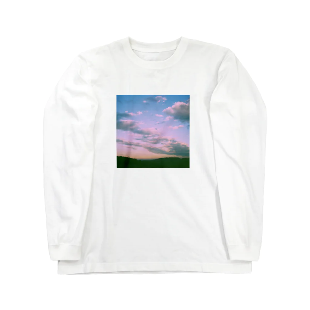 ☁️🌿の空 ロングスリーブTシャツ