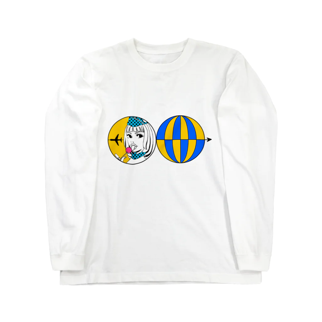 繭のGO  TO HEAVEN Long Sleeve T-Shirt