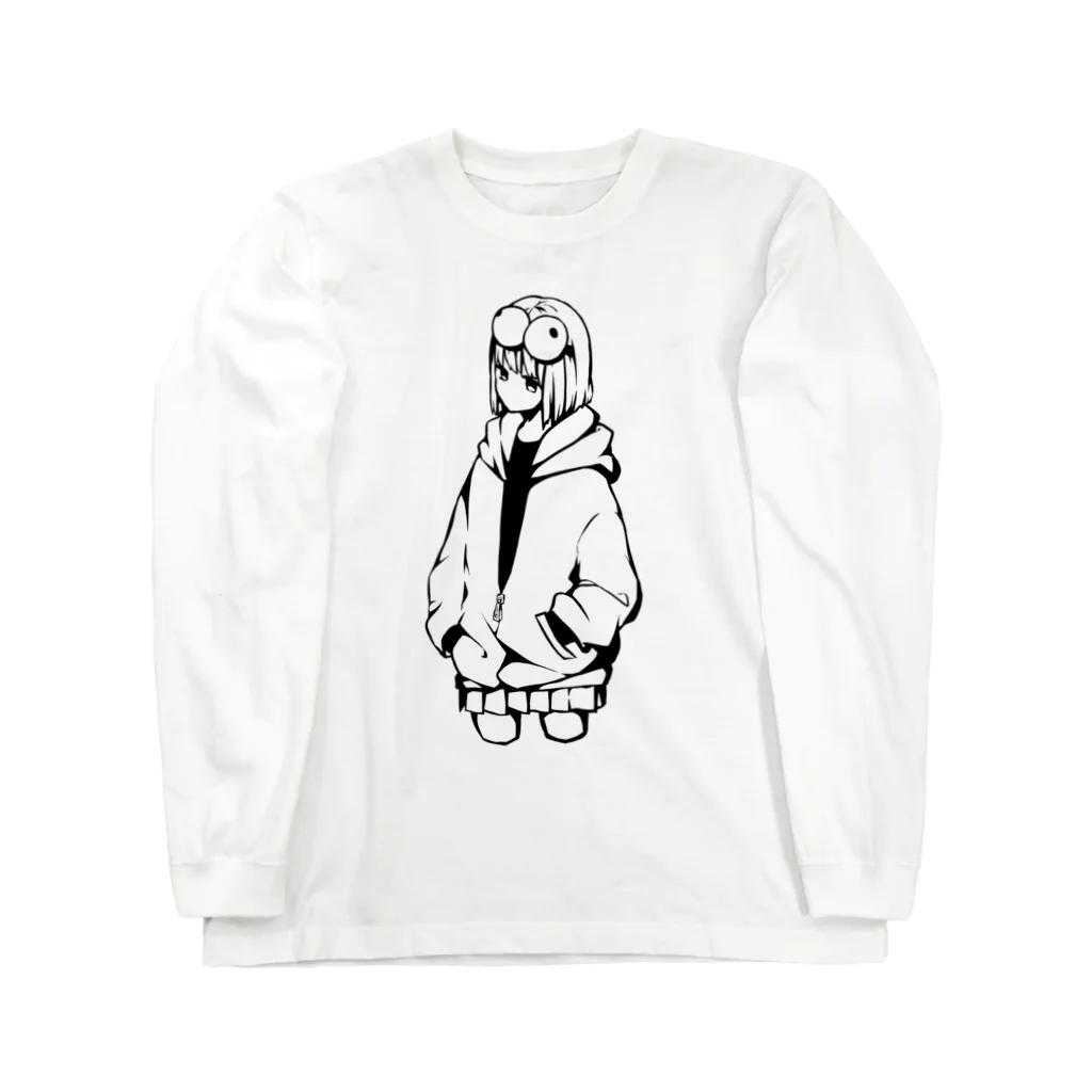 滝口未央の目玉の女の子 Long Sleeve T-Shirt