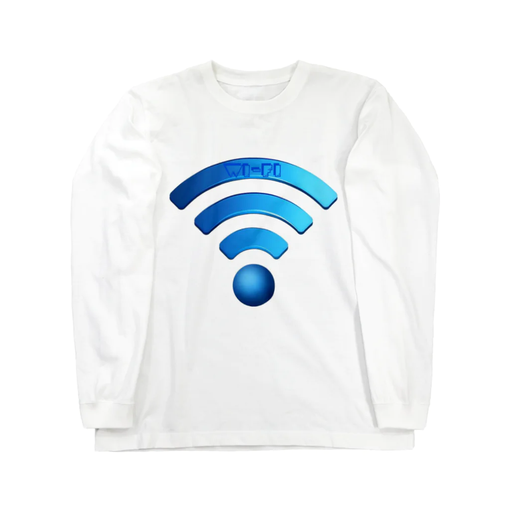 かえるかえるのWi-Fi Long Sleeve T-Shirt