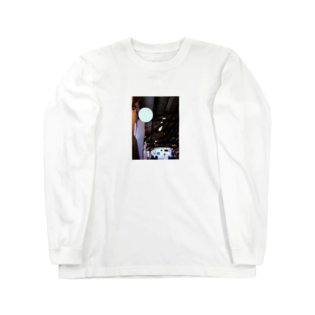 LeicaE34の月明 Long Sleeve T-Shirt