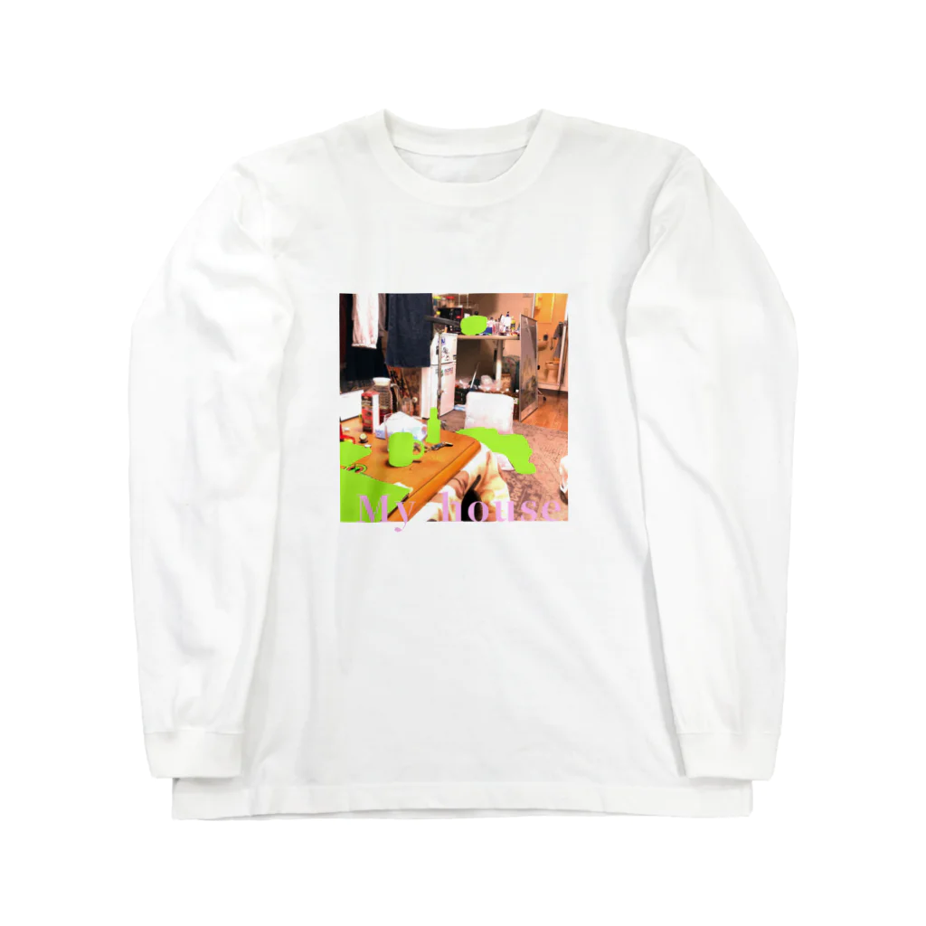 kusohinaのmy house Long Sleeve T-Shirt