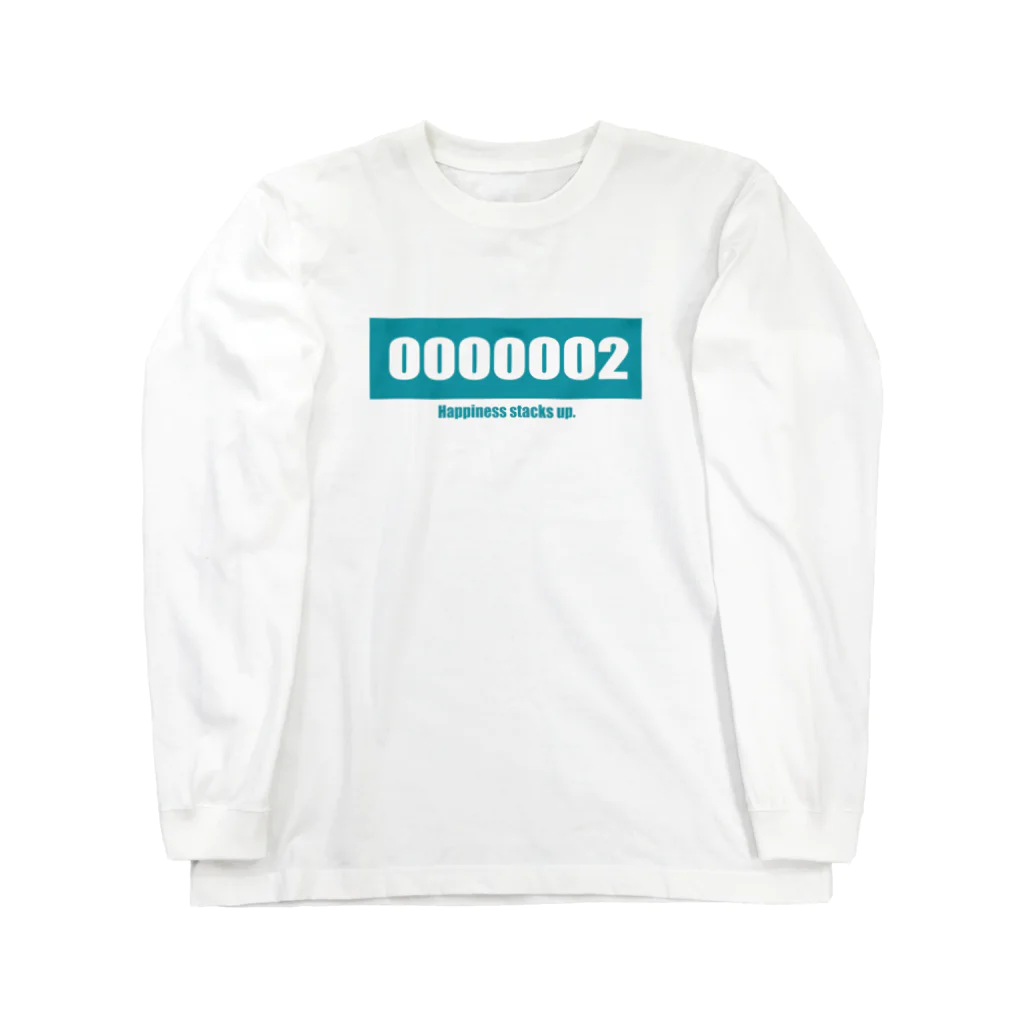 思いついた言葉集めましたのHappiness stacks up.002 Long Sleeve T-Shirt