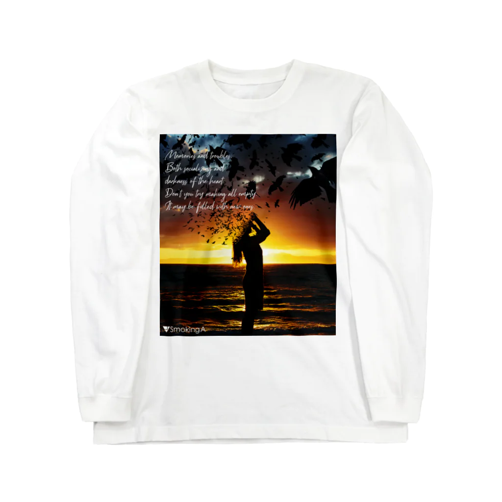 Smoking-Apparelの我慢て不要じゃ無いか？ Long Sleeve T-Shirt