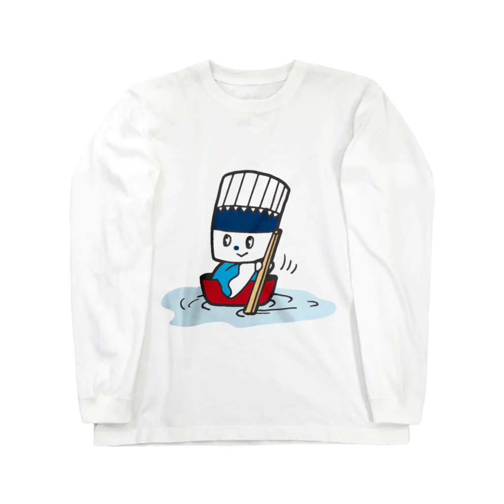 そうめん侍のそうめん侍「どんぶらこっこ」 Long Sleeve T-Shirt