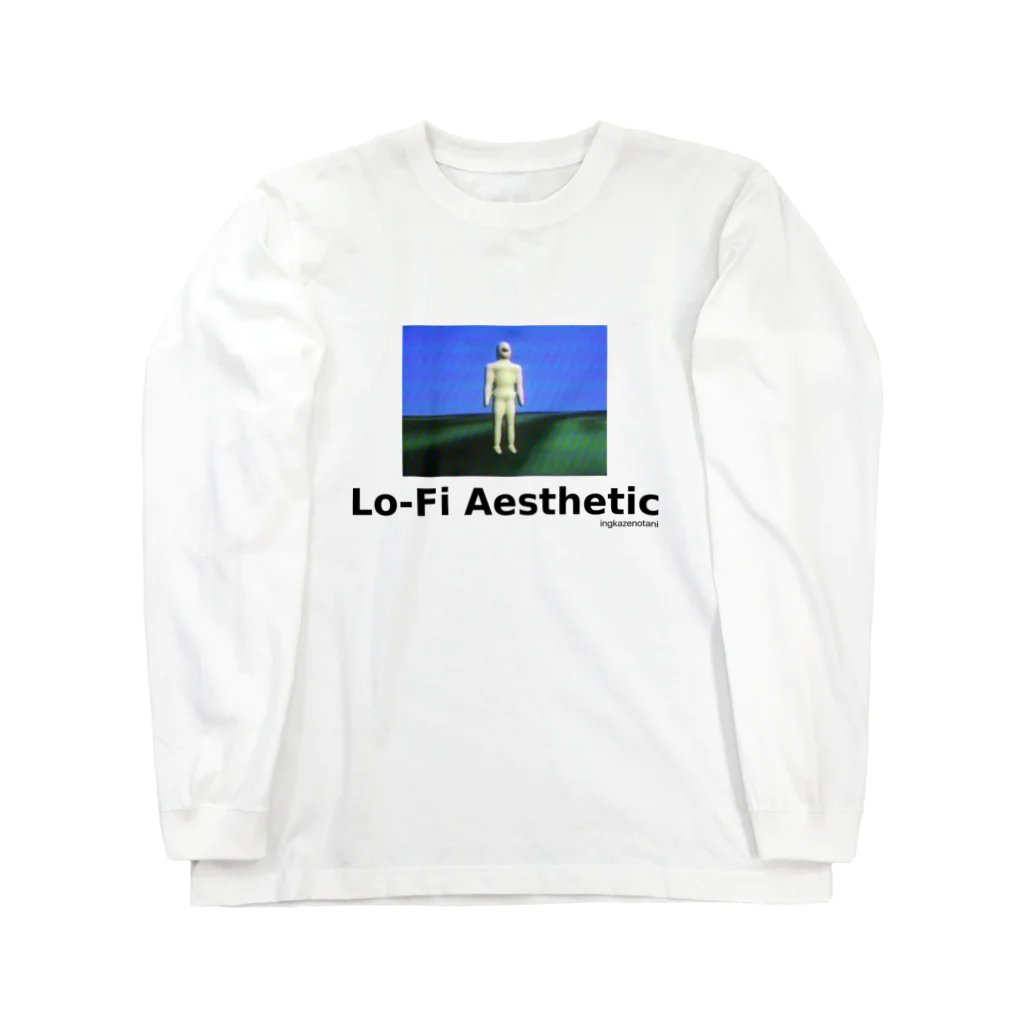 INGKAZENOTANIのLo-Fi  Aesthetic  ロングスリーブTシャツ