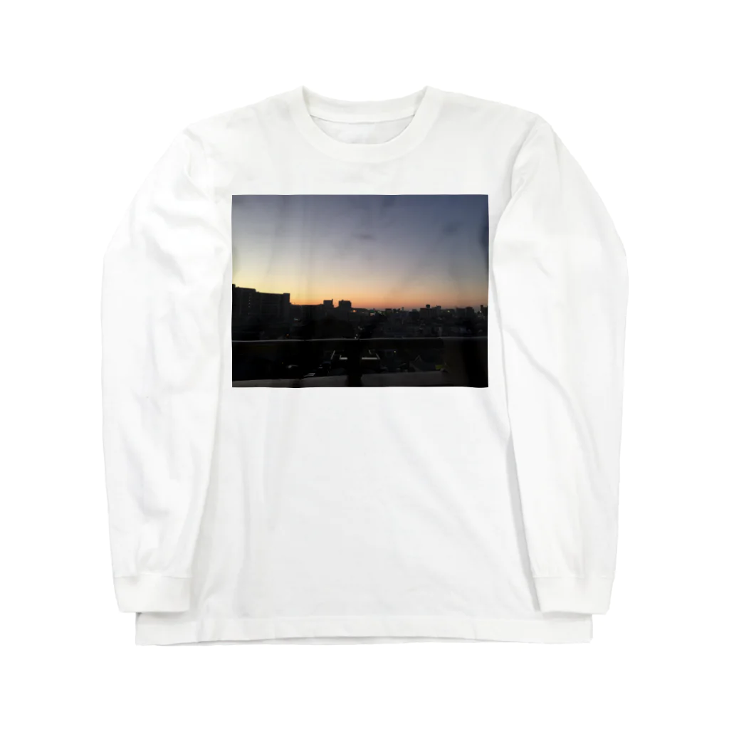 逃亡Emotionalのサンセットストーリー Long Sleeve T-Shirt