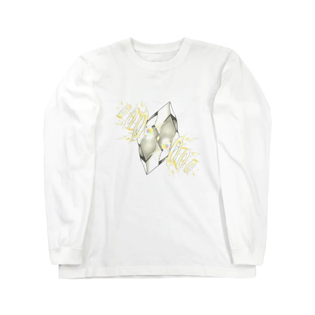 EJPゲームズのフェイクディガー「光の白い宝石」 Long Sleeve T-Shirt