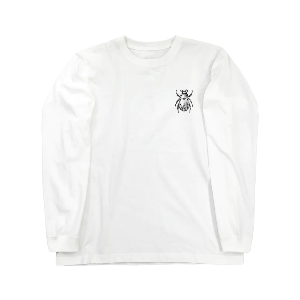 tottoのコガネムシ(黒ver.)Tシャツ Long Sleeve T-Shirt
