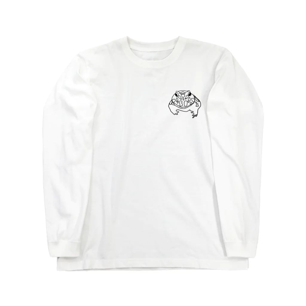 ピエールストア　pierre storeのツノガエル Long Sleeve T-Shirt