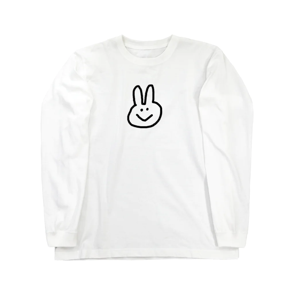 YORUGATAのうさぎを愛する人生 Long Sleeve T-Shirt