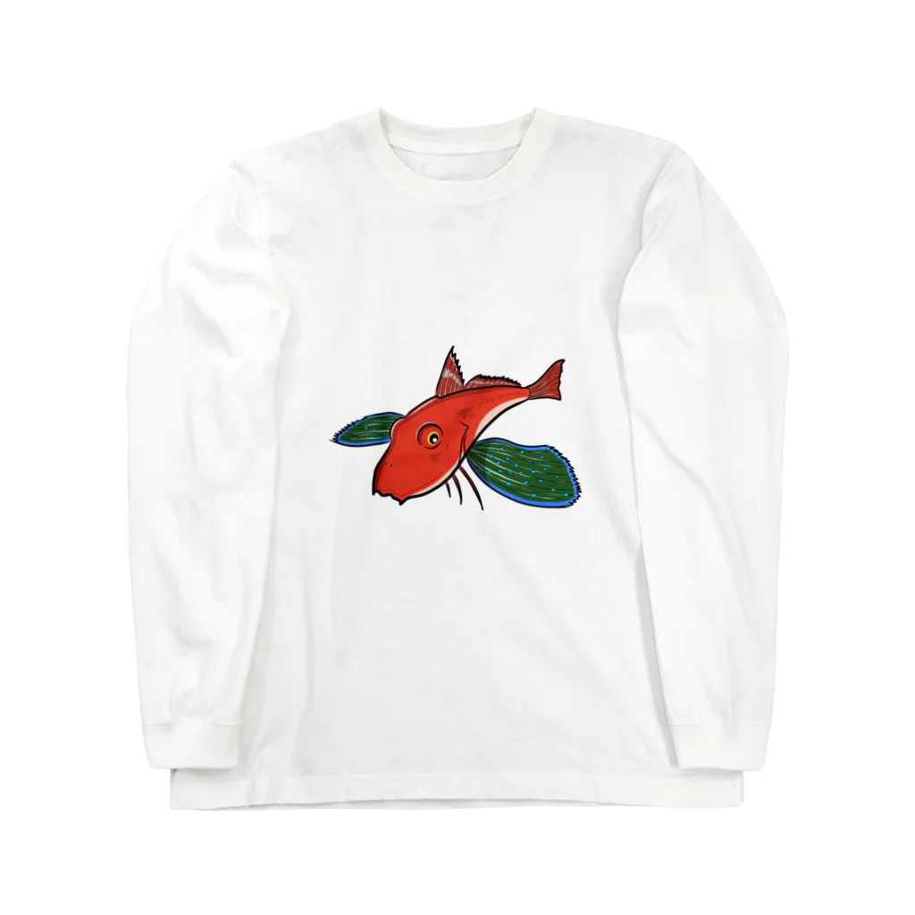 a1 factoryの空飛ぶホウボウ Long Sleeve T-Shirt