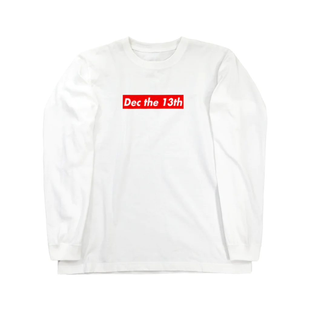 given365daysのDec the 13th（12月13日） Long Sleeve T-Shirt