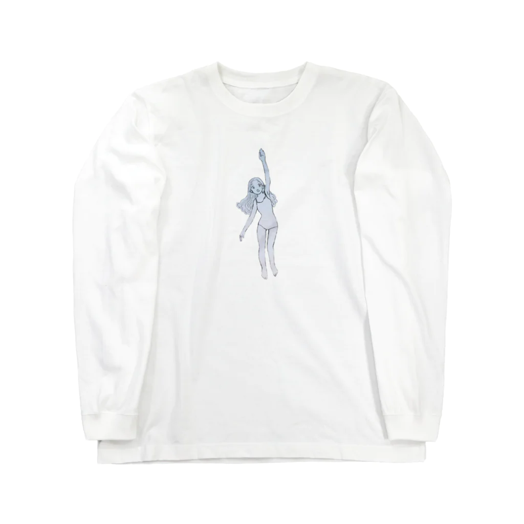 momo sasanoiのswimmer  Long Sleeve T-Shirt