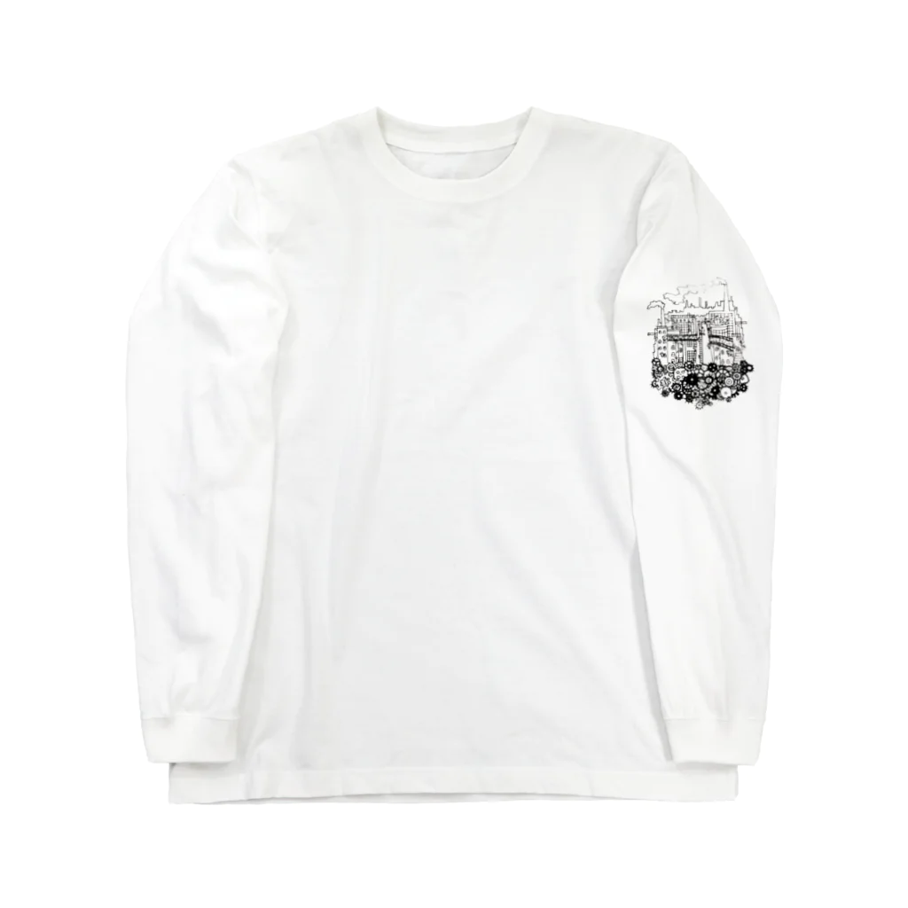 すずの工場都市 Long Sleeve T-Shirt