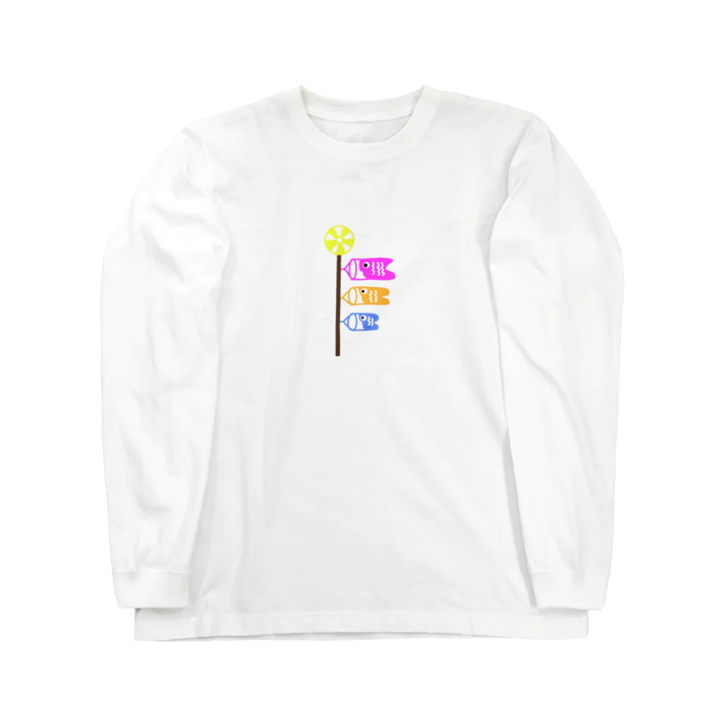 isaisaiisaaのカラフルこいのぼり Long Sleeve T-Shirt