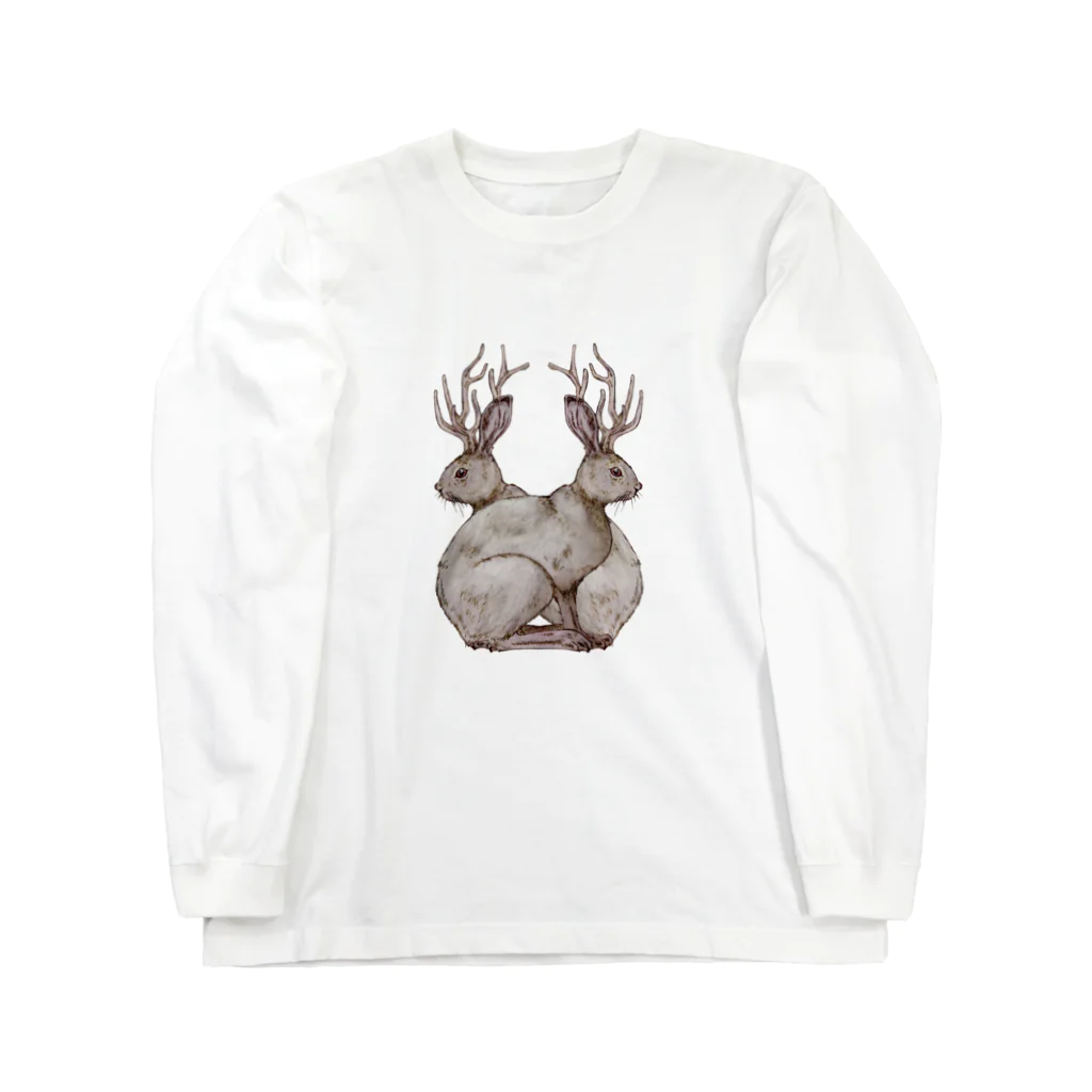 nemunoki paper itemのジャッカロープたち Long Sleeve T-Shirt