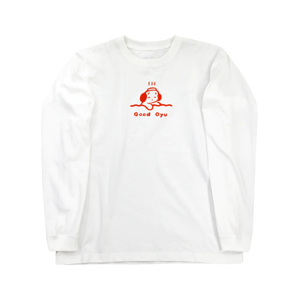 穂の湯のGOOD OYU Long Sleeve T-Shirt