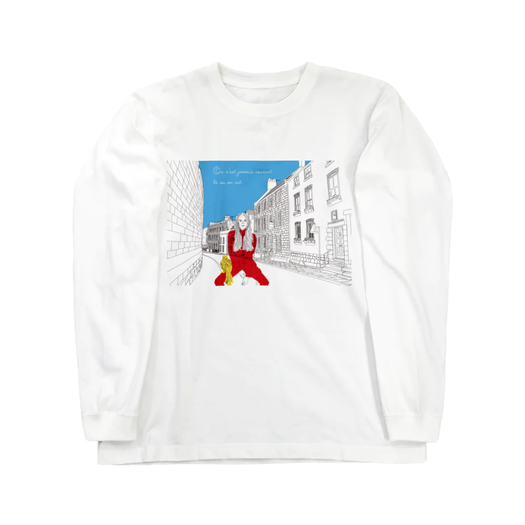 Drecome_Designのcityscape Long Sleeve T-Shirt