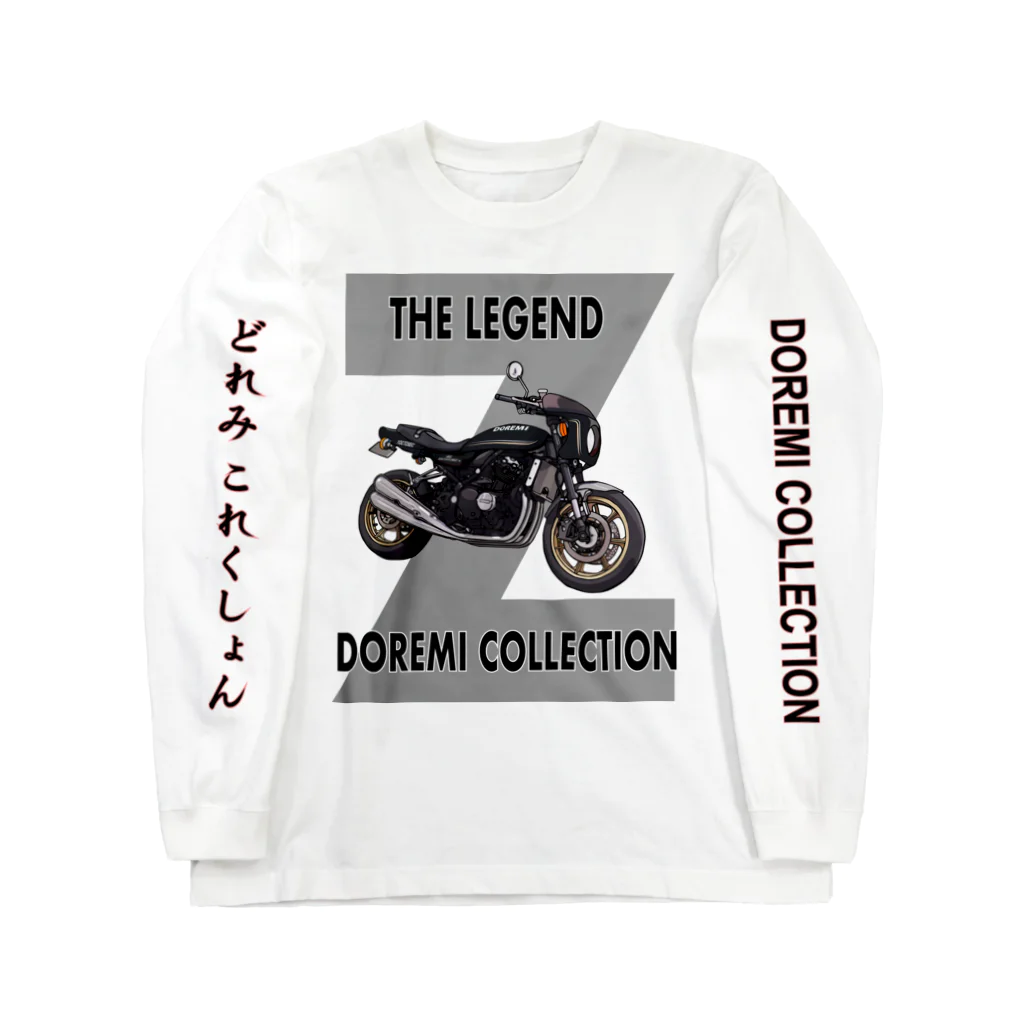 Yoctosec.DesignのDoremi 900RS Black ロングスリーブTシャツ