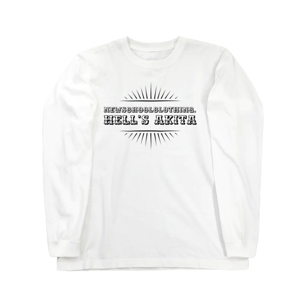 HELL'sAKITAの地獄秋田 Long Sleeve T-Shirt