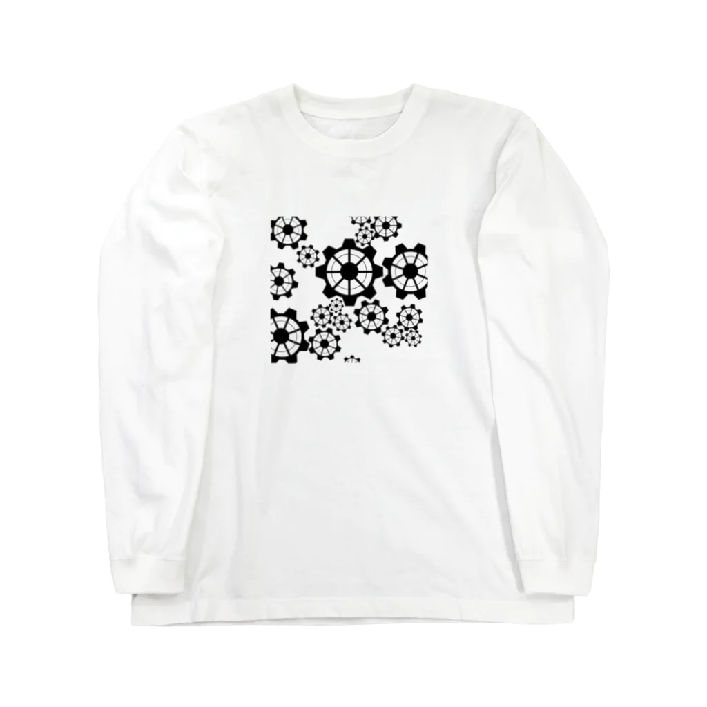 Shop Hachelのハグルマ Long Sleeve T-Shirt