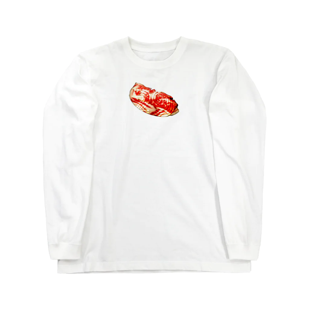 カキフライの29 肉  Long Sleeve T-Shirt