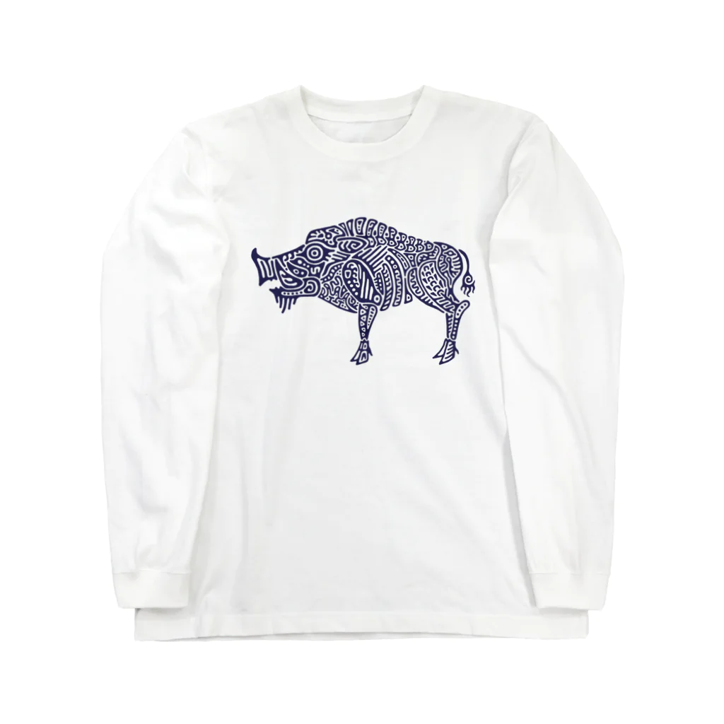 ヴンダーカンマーの亥 Long Sleeve T-Shirt