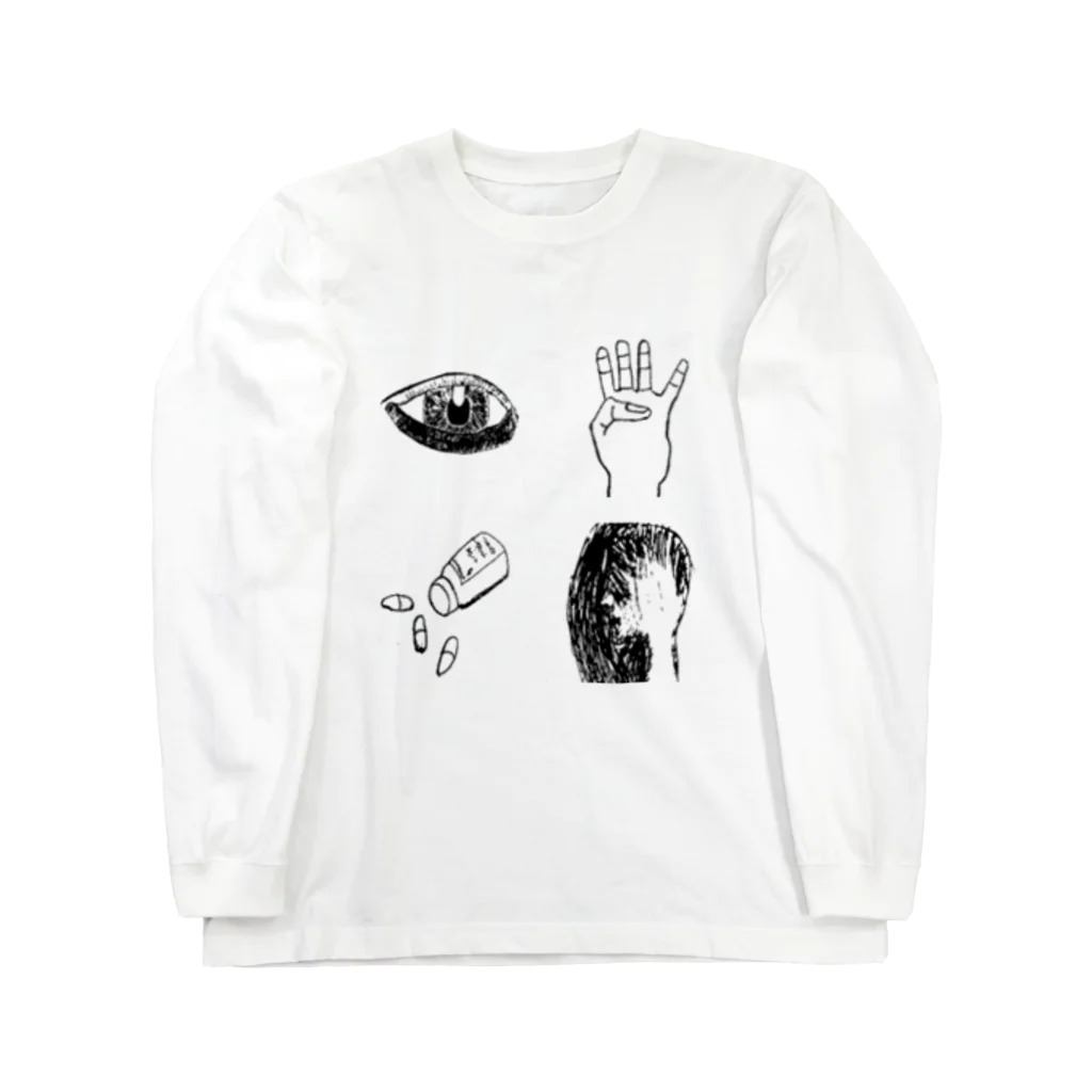 A10n3 emoji @ LINE絵文字販売中のA10n3 emoji  Long Sleeve T-Shirt