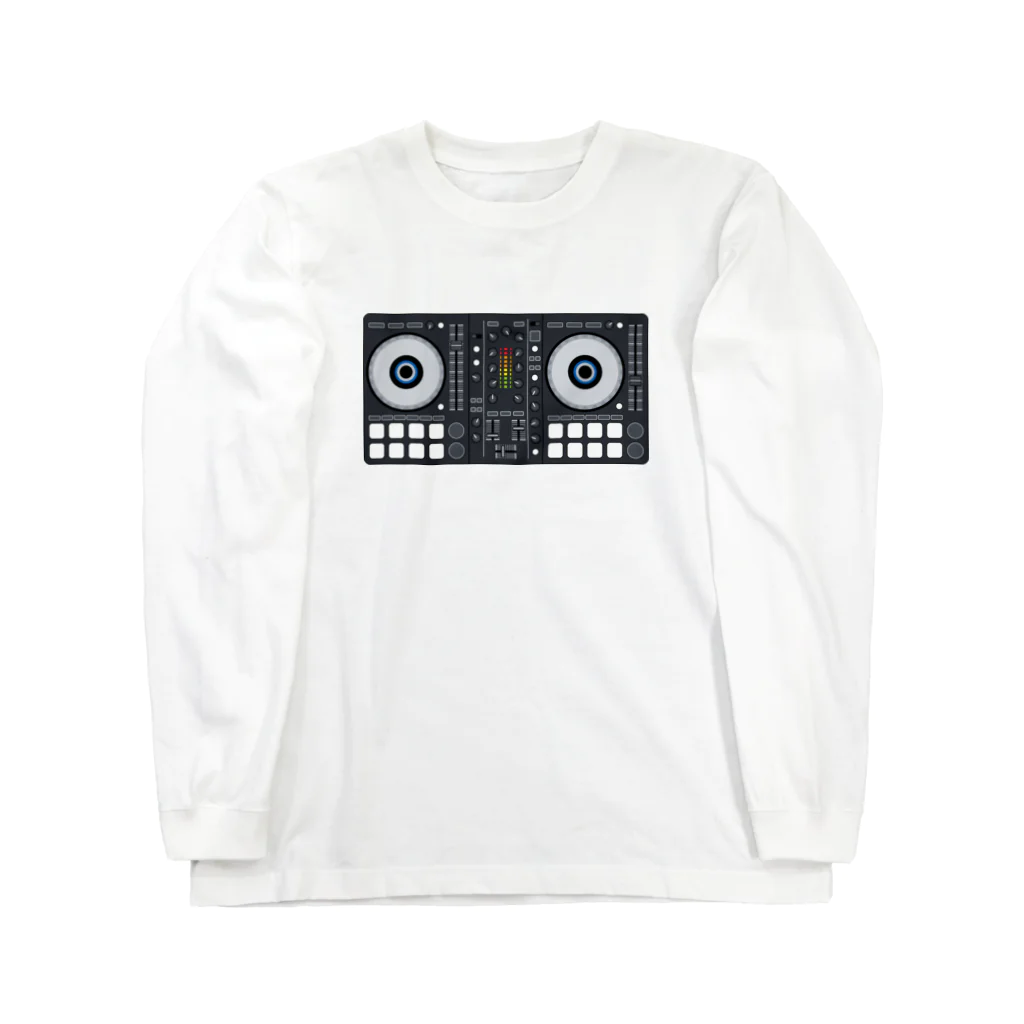 kimchinのシンプルなDJコントローラーのイラストです! Long Sleeve T-Shirt