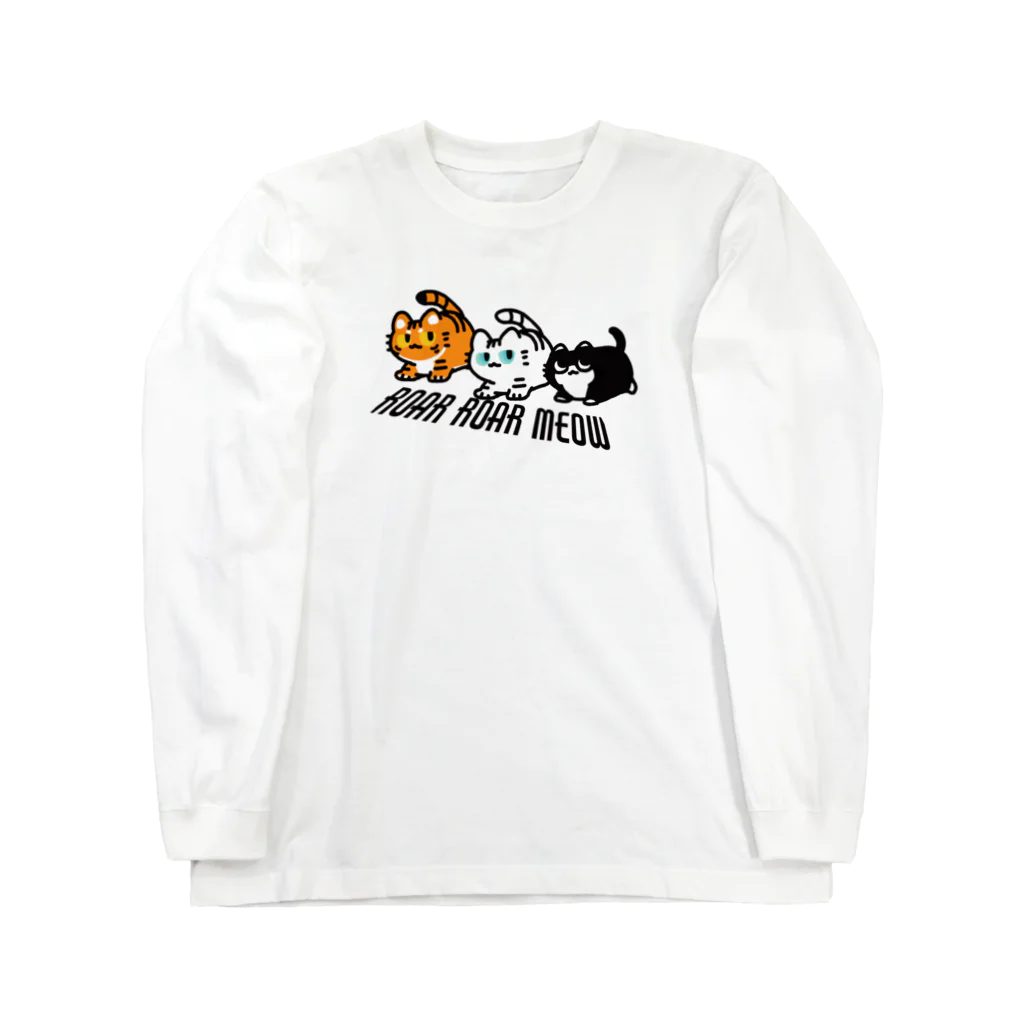 tmyのガオ ガオ ミャオ Long Sleeve T-Shirt