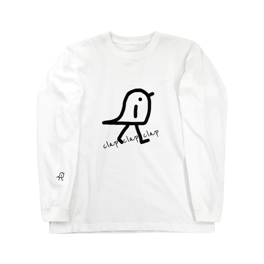 ましめろの歩くことり Long Sleeve T-Shirt