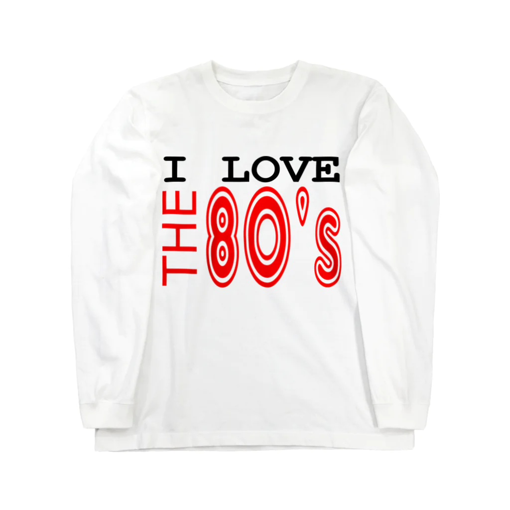 Pat's WorksのI LOVE THE 80's ロングスリーブTシャツ