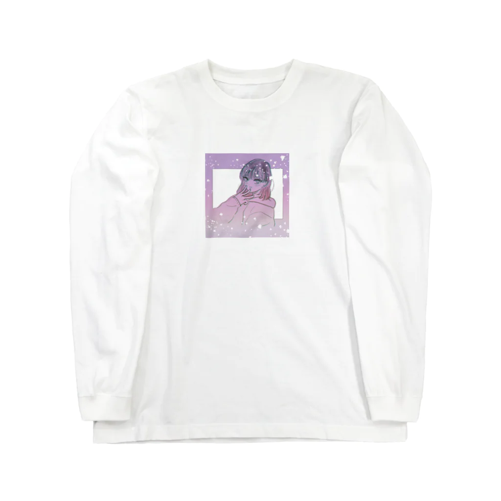 2zdoppoのキラキラ 女の子 Long Sleeve T-Shirt