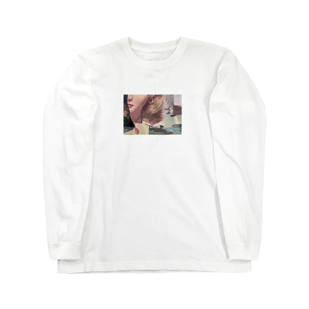 Kazuki GotandaのThe Sleeping Look Lauren B Long Sleeve T-Shirt