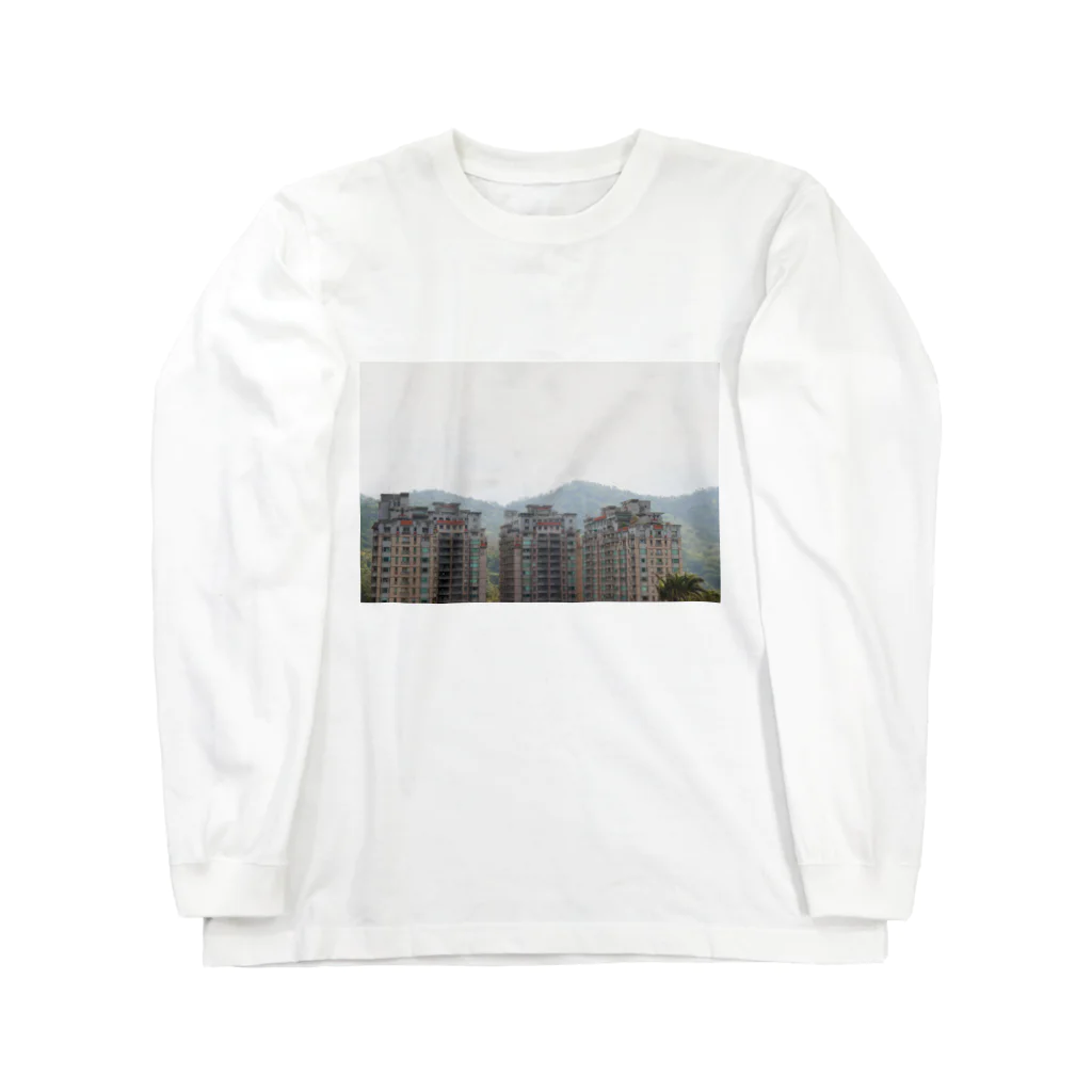 小良当世のbuilding ロングスリーブTシャツ