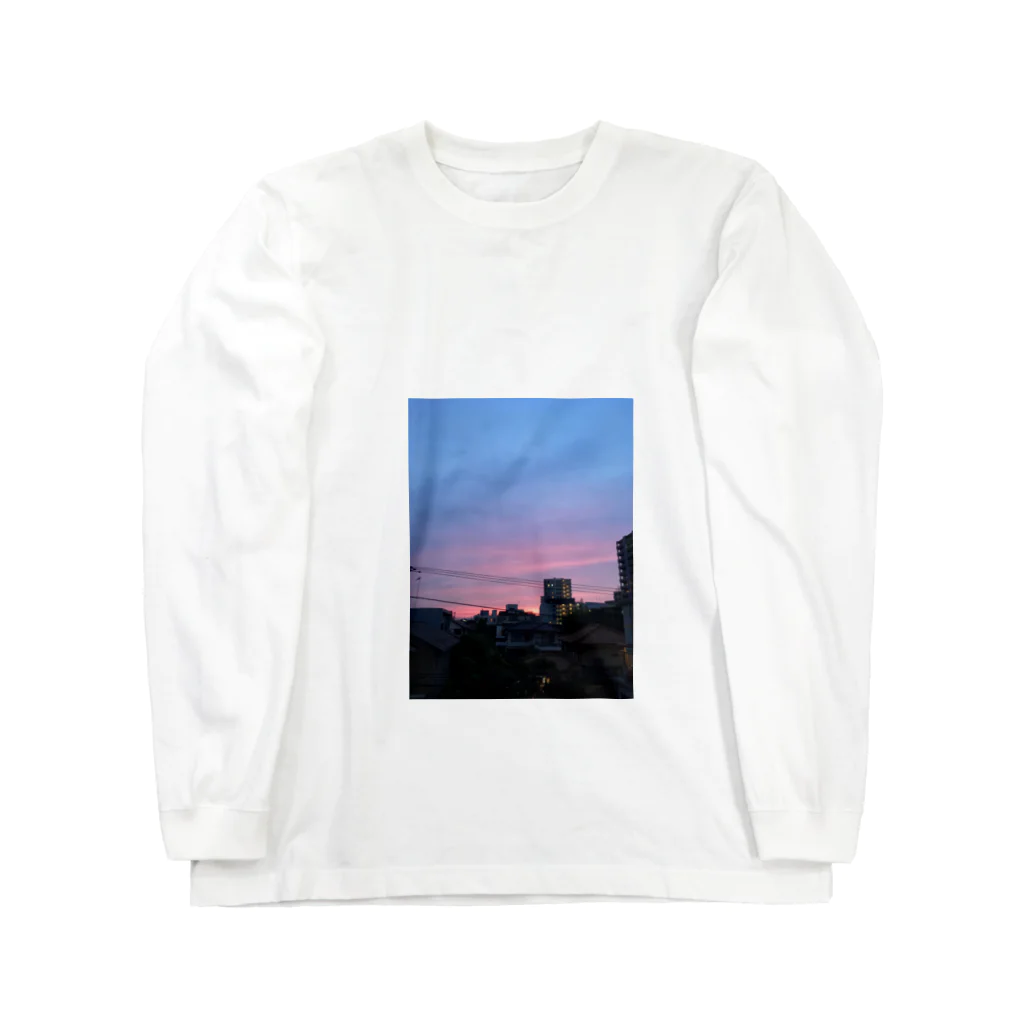 okimekkの夕暮れ Long Sleeve T-Shirt