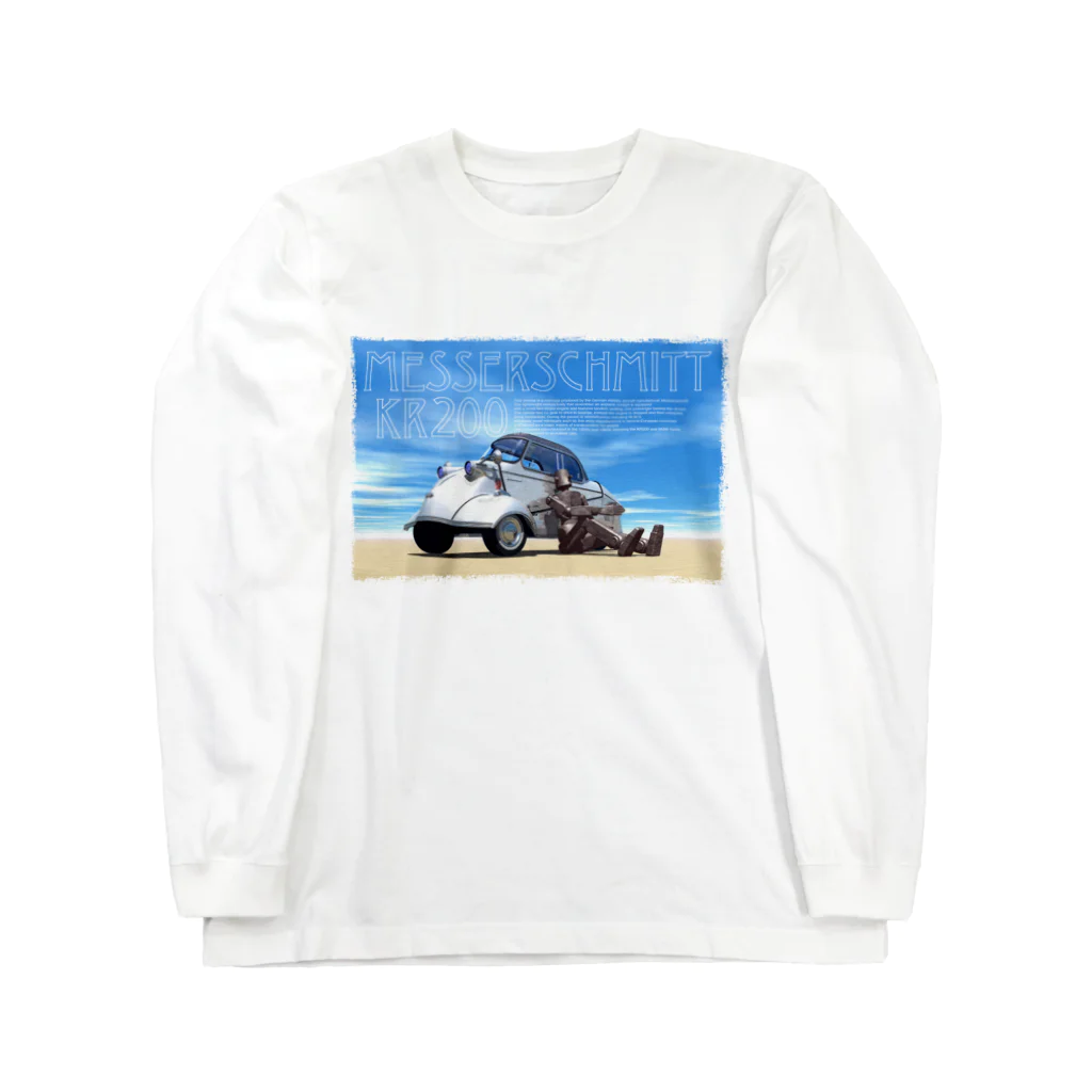 aki240のメッサーイラスト01 Long Sleeve T-Shirt