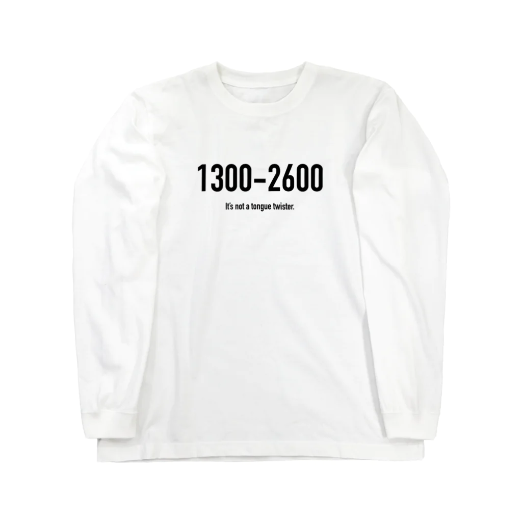 #wlmのPOINTS 1300-2600 ロングスリーブTシャツ