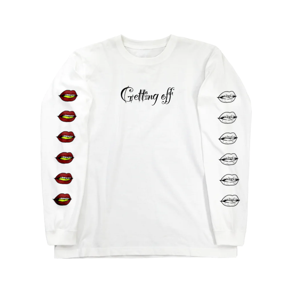 tildeのGetting off ロングスリーブTシャツ