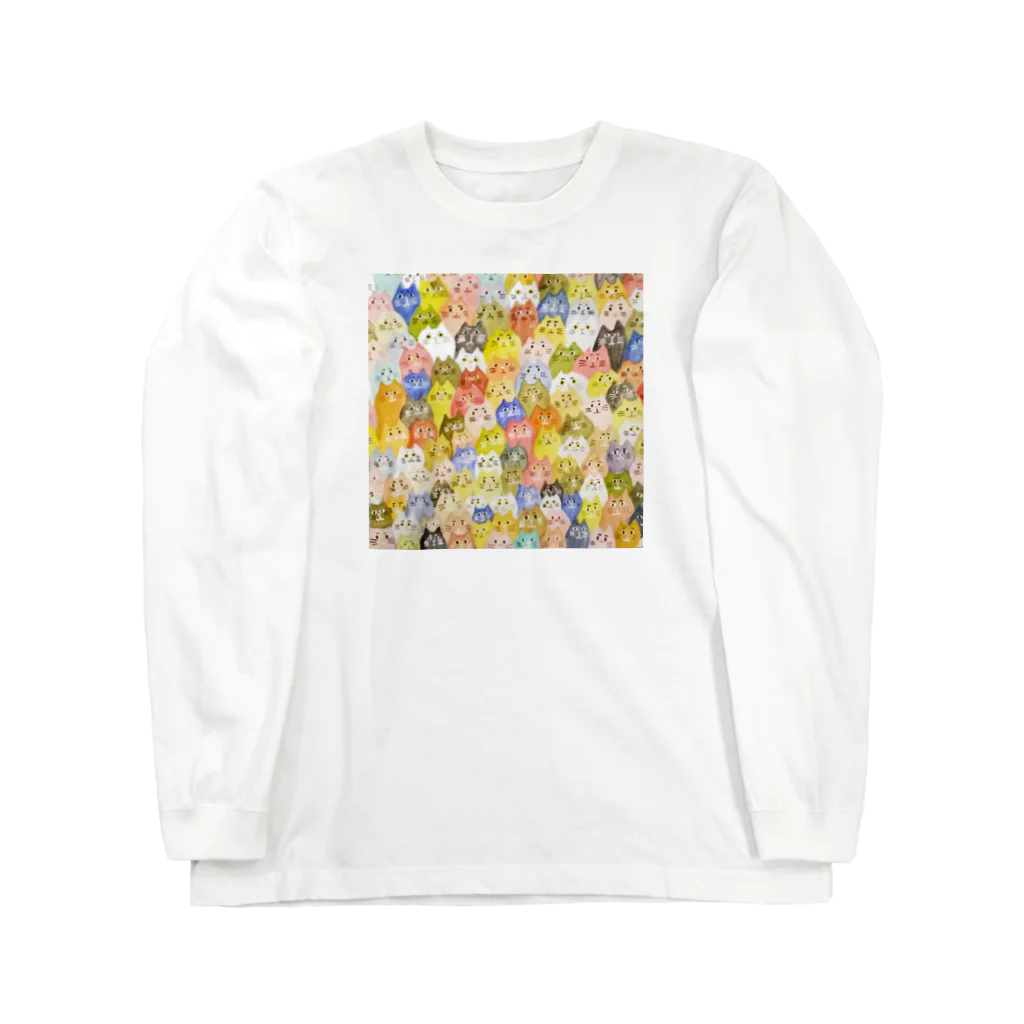 【Yuwiiの店】ゆぅぅぃーのぬこさま Long Sleeve T-Shirt