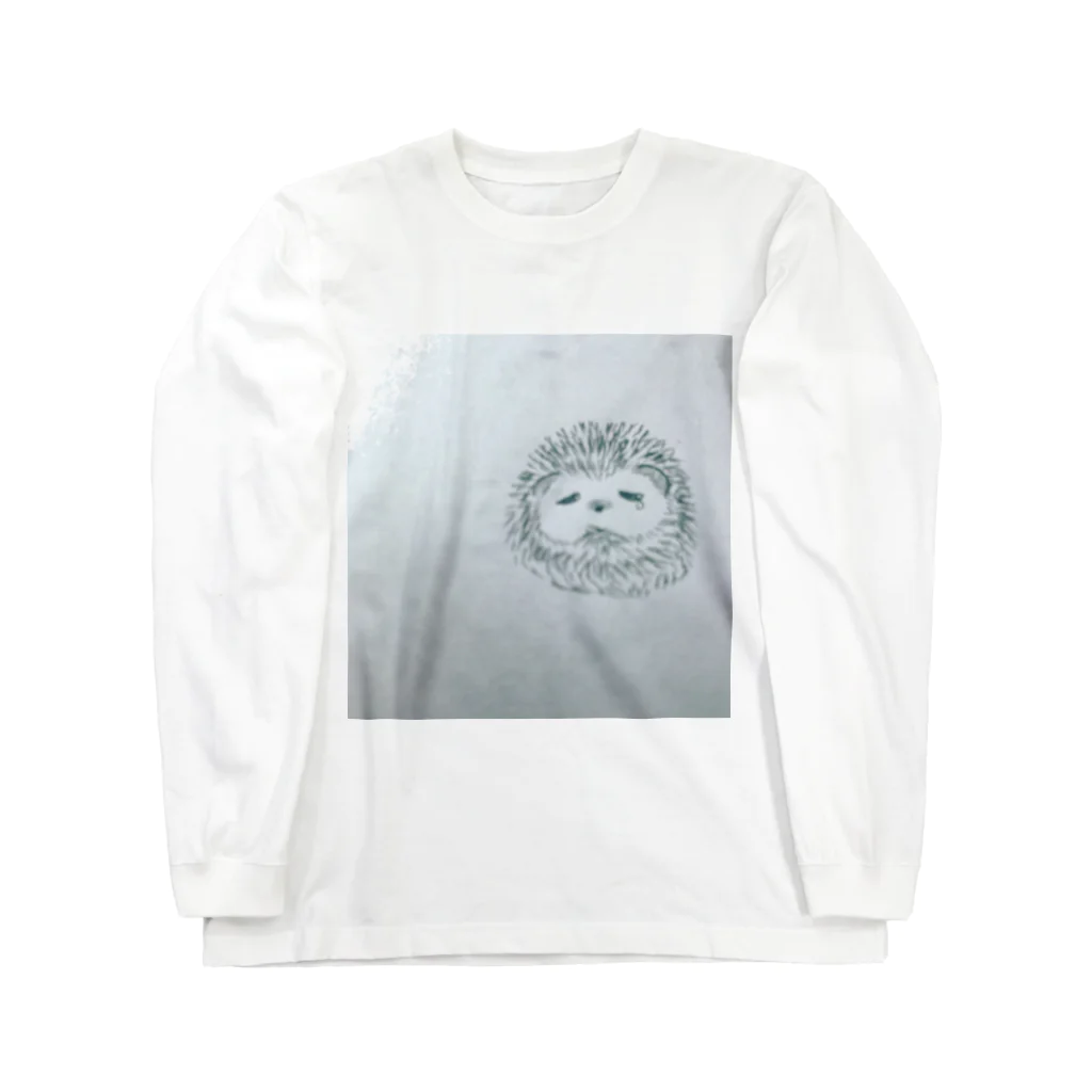 harinoの悲しんでいるハリネズミ Long Sleeve T-Shirt