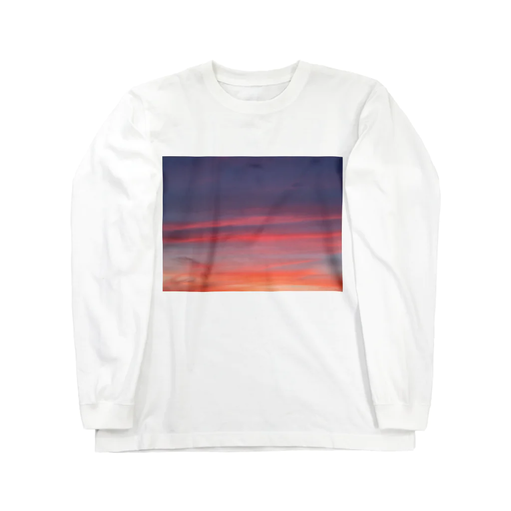 mamericoのSORA〜夕焼け〜 Long Sleeve T-Shirt