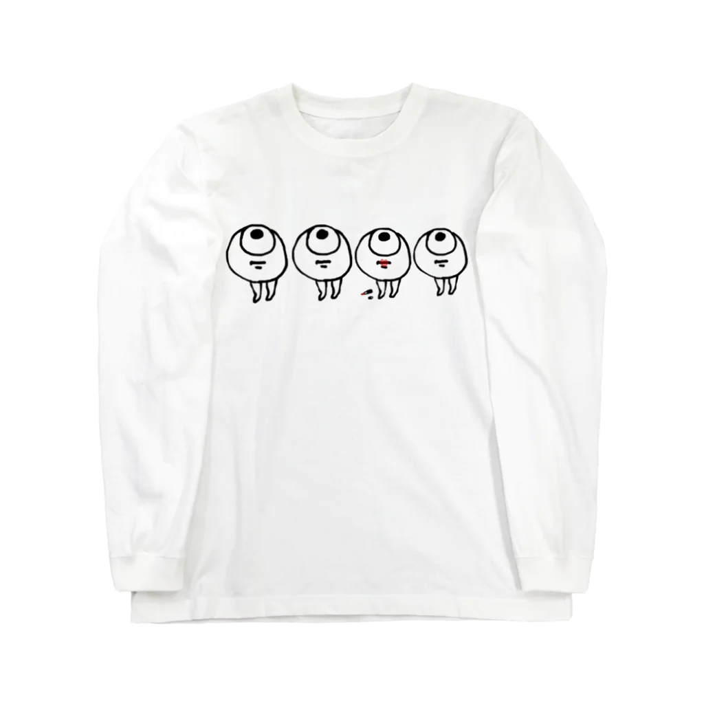 painpainのめだけよしお Long Sleeve T-Shirt