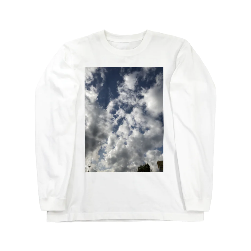 soranoの空と雲 ロングスリーブTシャツ
