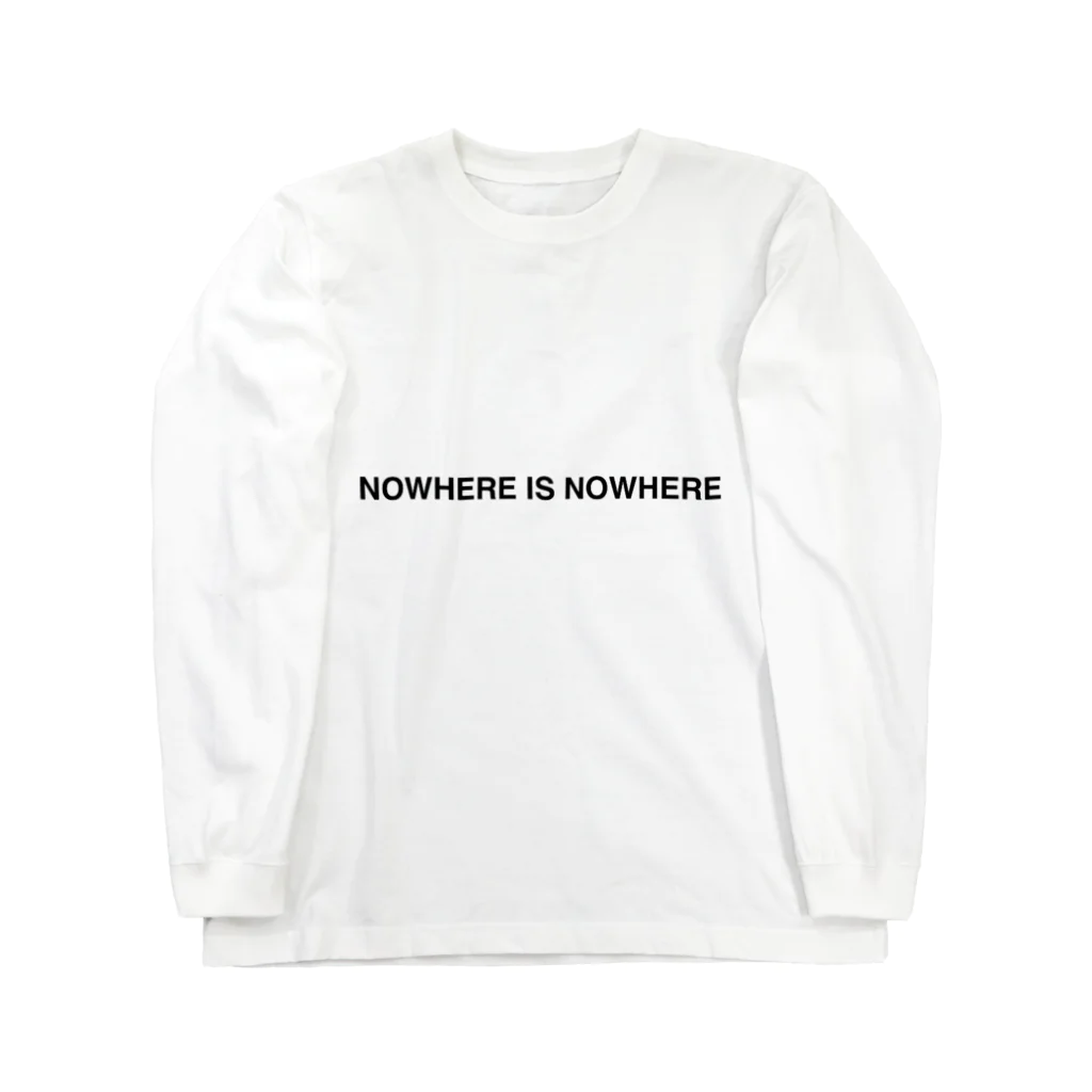 NOWHERE IS NOWHEREのNOWHERE IS NOWHERE ロングスリーブTシャツ