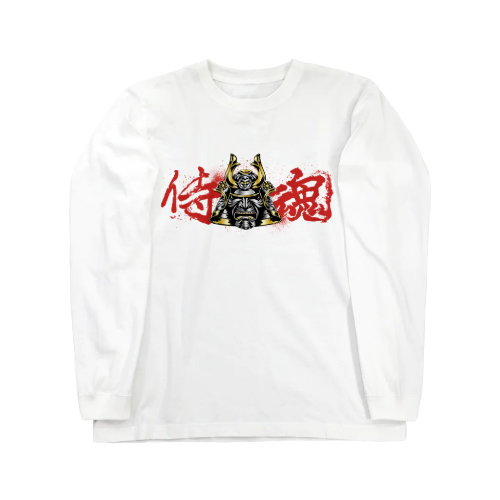 Drecome_Designの侍魂 Long Sleeve T-Shirt