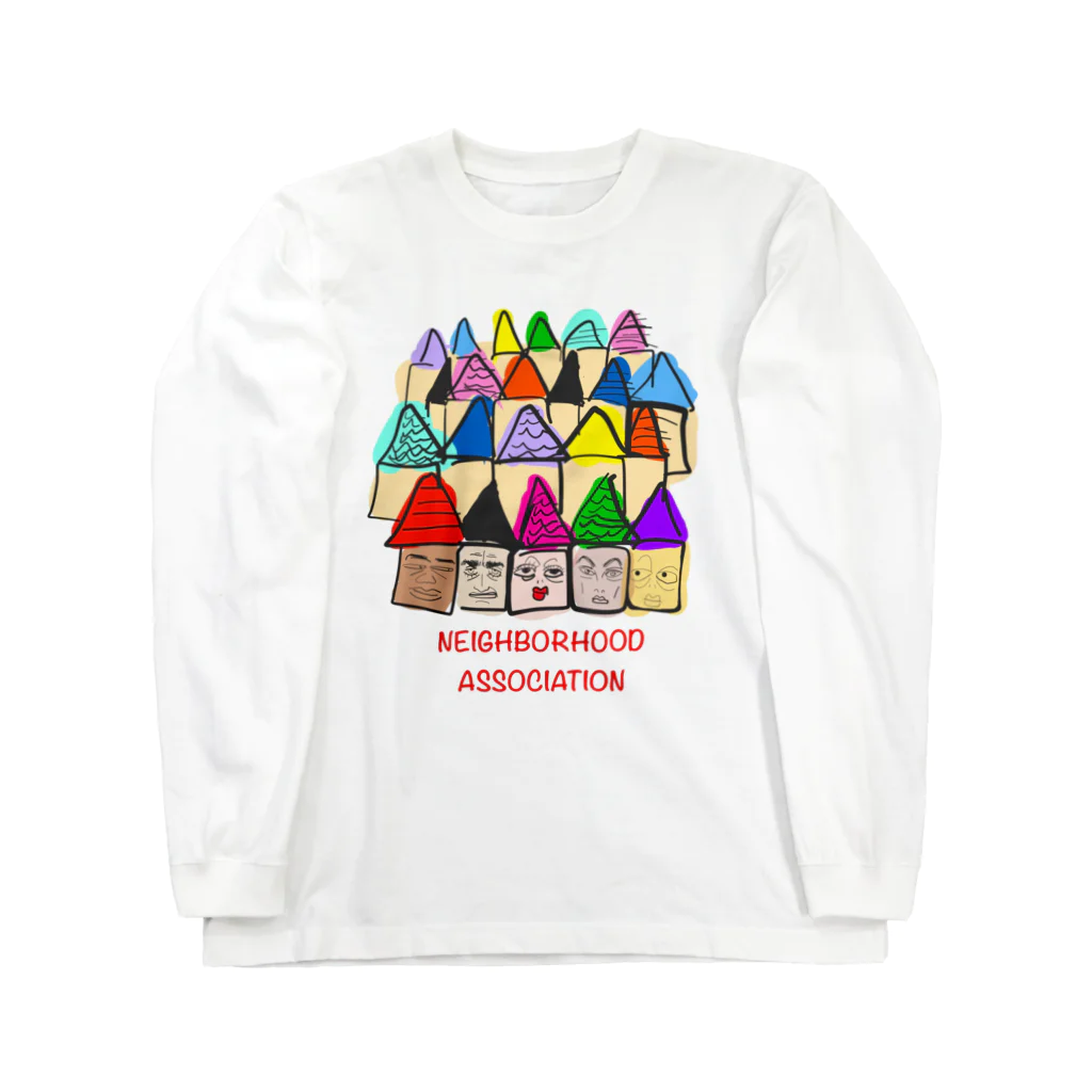 Maa-Gonの町内会 Long Sleeve T-Shirt